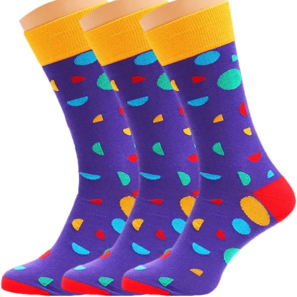 Носки мужские LorenzLine 3-Е39 фиолетовые 29 (44-45)
