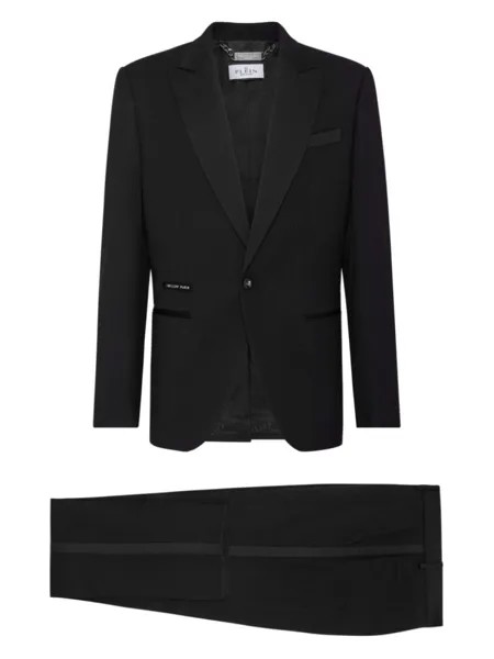 Philipp Plein однобортный костюм, черный