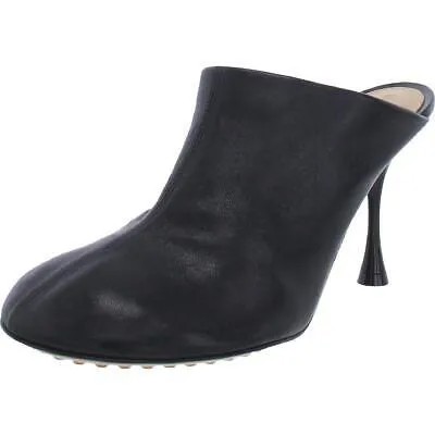 Женские кожаные туфли на каблуке-мюле с круглым носком Botega Veneta Dot