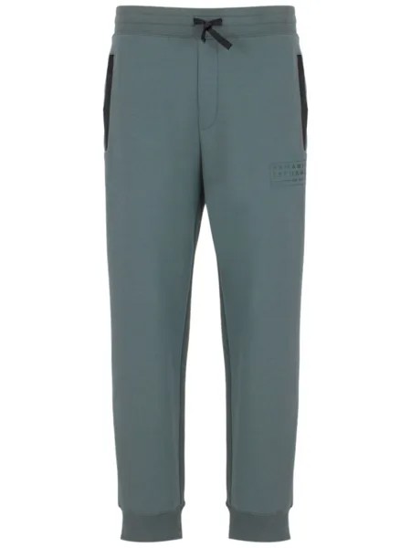 Armani Exchange спортивные брюки с логотипом, серый