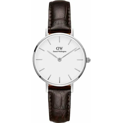 Наручные часы Daniel Wellington, белый, коричневый