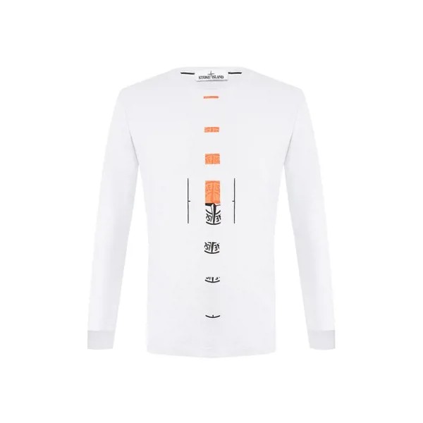 Хлопковый лонгслив Stone Island
