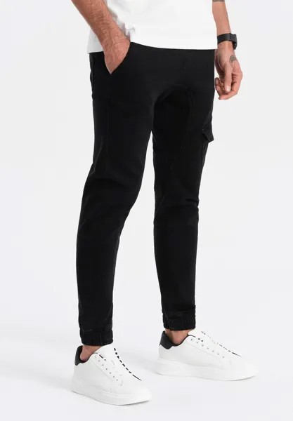 Джинсы Tapered Fit WITH POCKET Ombre, цвет black