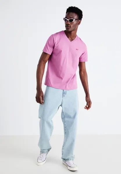 Базовая футболка Original Vneck Levi's, бордо
