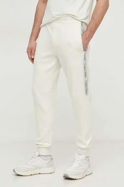 Спортивные штаны Calvin Klein, бежевый