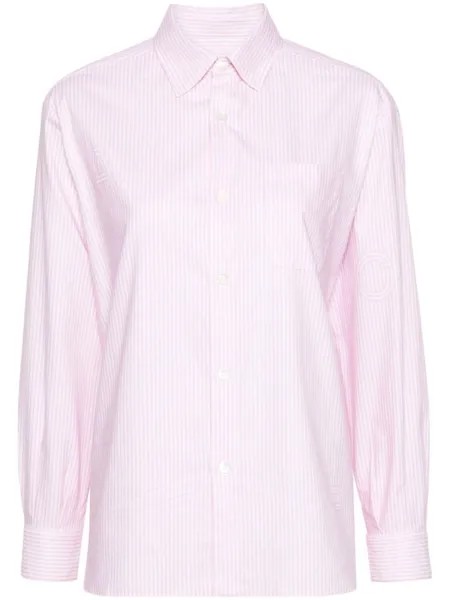 A.P.C. рубашка Sela в полоску, нейтральный цвет