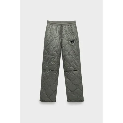 Брюки C.P. COMPANY diagonal raised fleece mixed quilted sweatpants, размер 52, серый