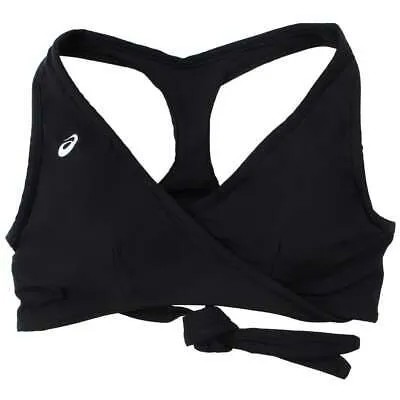 Женский черный спортивный топ ASICS Keli Volleyball Bikini Top BV2154-9090