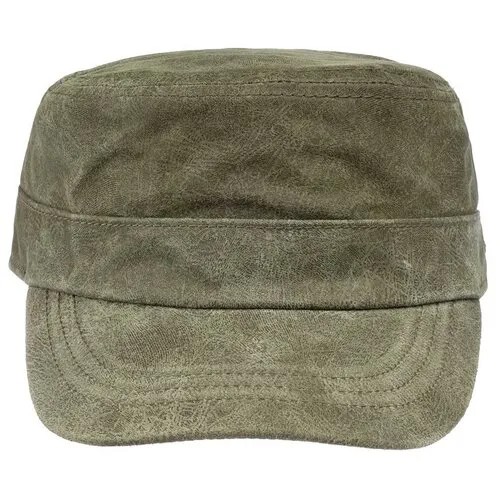 Кепка STETSON арт. 7437101 ARMY CAP PIGSKIN (оливковый), размер 59