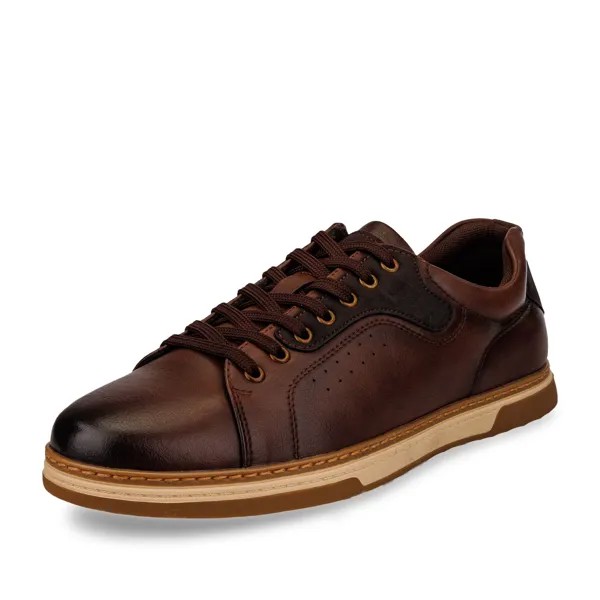 Кеды мужские INSTREET 248-31MV-727ST коричневые 40 RU