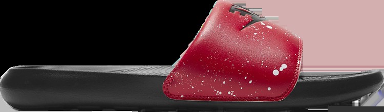 Сандалии Nike Victori One Printed Slide 'Paint Splatter - University Red', красный