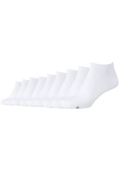Носки-кроссовки Skechers (9 шт.) с мягким поясом, белый