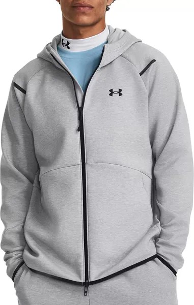 Мужская худи с молнией во всю длину Under Armour из флиса Unstoppable