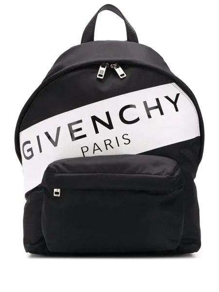 Givenchy рюкзак с полосой с логотипом