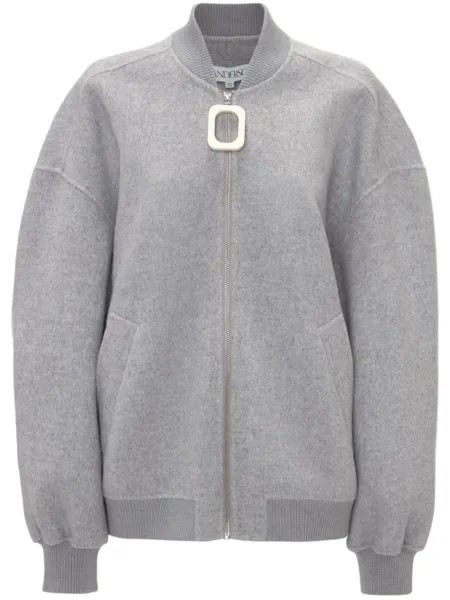 JW Anderson бомбер на молнии, серый