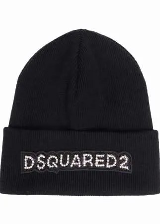 Dsquared2 шапка бини с логотипом