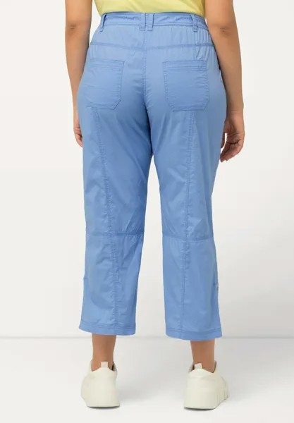 Брюки CARGOTROUSERS VARIABLE LENGTH 7/8 TROUSERS Ulla Popken, цвет Cloud Blue