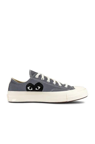 Кроссовки Comme des Garçons Converse Chuck Taylor Low, серый