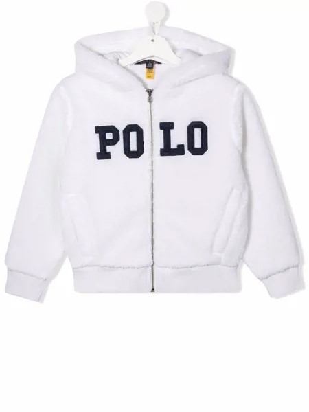 Ralph Lauren Kids худи на молнии с логотипом