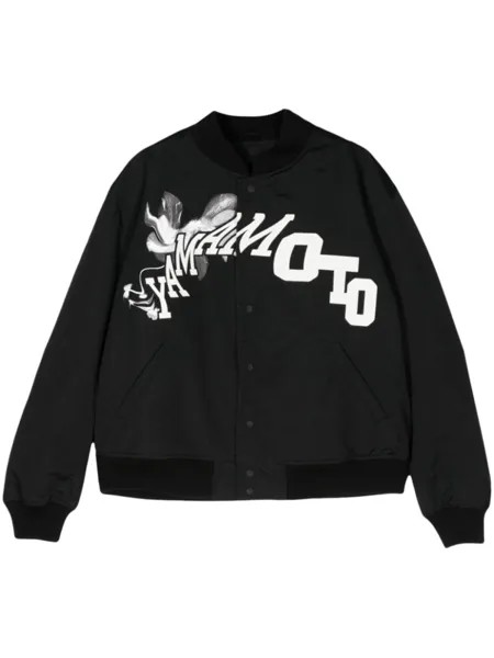 Y-3 утепленный бомбер Team, черный