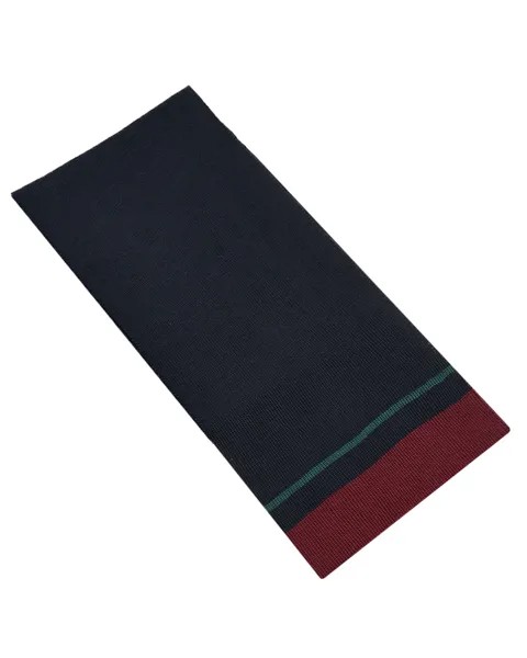 Темно-синий шарф с красными полосками, 162x15 см Aletta детское