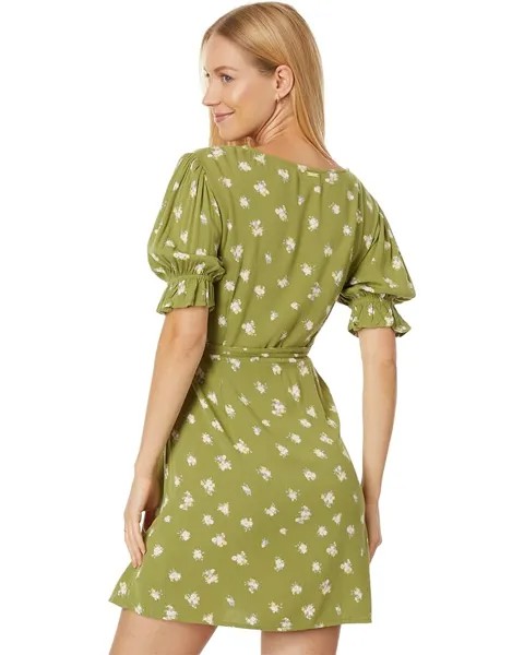 Платье Billabong Chiquita Wrap Dress, цвет Green Eyes