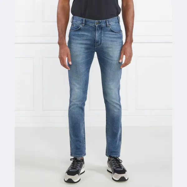 Джинсы узкого кроя j16 Emporio Armani, синий