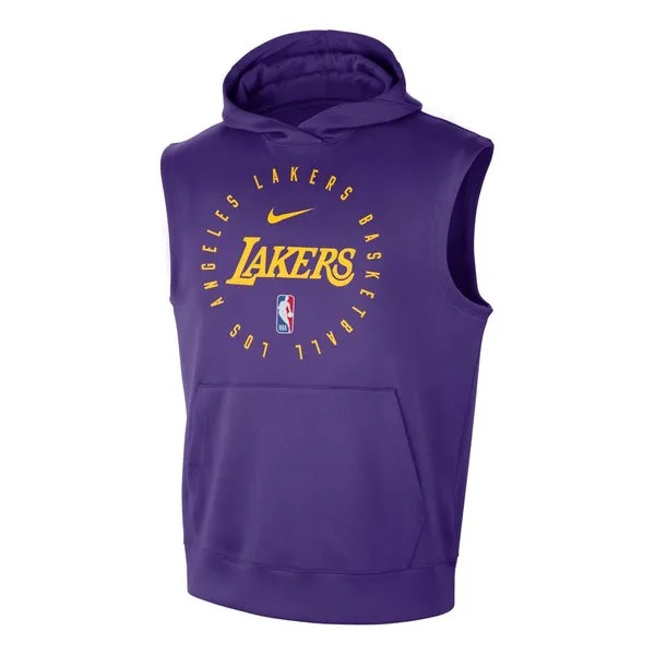 Жилеты dri fit nba безрукавка с капюшоном Nike, фиолетовый