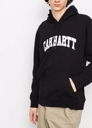 Толстовка с капюшоном CARHARTT WIP Hooded University Sweatshirt Black/White 2022