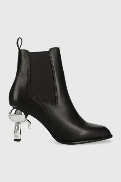 Кожаные ботинки челси IKON HEEL Karl Lagerfeld, черный