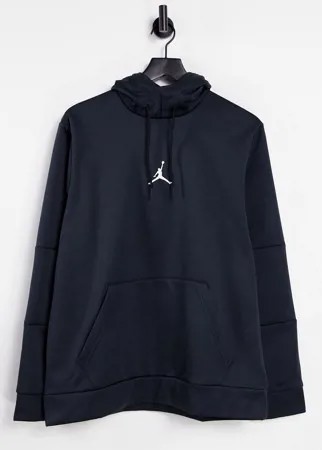 Черный флисовый худи Nike Jordan Therma Fleece Jumpma-Черный цвет