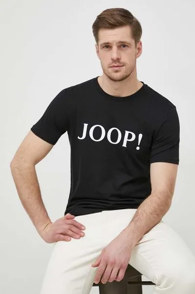 Хлопковая футболка Joop!, черный