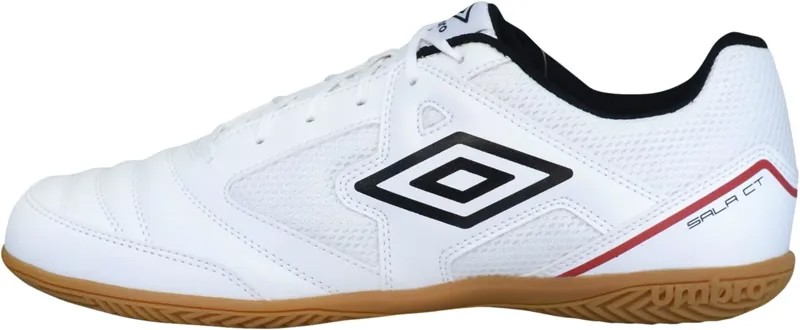 Бутсы Sala CT Umbro, цвет White/Black/Lollipop