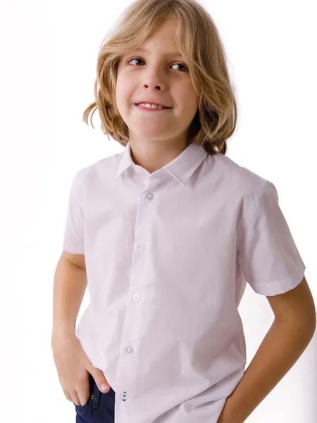 Сорочка с коротким рукавом для мальчика