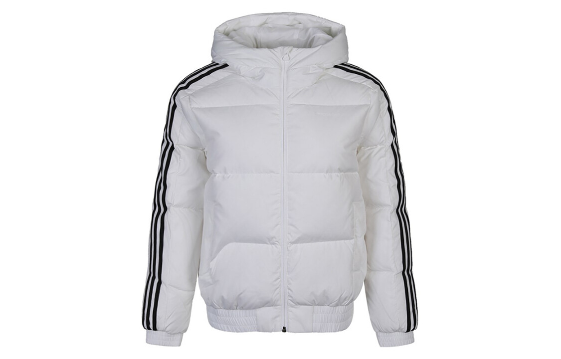 Пуховик женский белый Adidas Neo