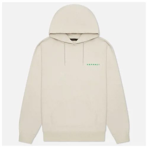 Мужская толстовка SOPHNET. Pullover Sweat Hoodie бежевый , Размер L