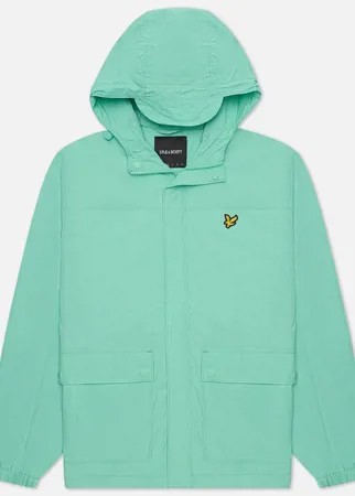 Мужская куртка Lyle & Scott Hooded Pocket, цвет зелёный, размер XL