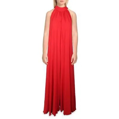 Женское красное шифоновое свадебное вечернее платье Vince Camuto XS BHFO 4579