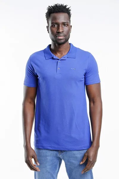 Мужская футболка SOHO Saks Blue SLAZENGER