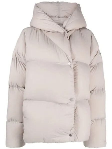 Canada Goose пуховик Rhoda с капюшоном, серый