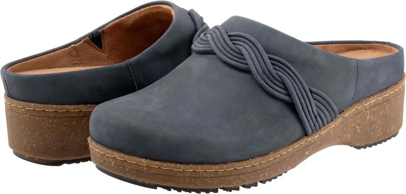 Сабо Arvada Twist SoftWalk, цвет Navy Nubuck