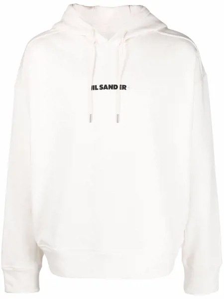 Jil Sander худи с логотипом