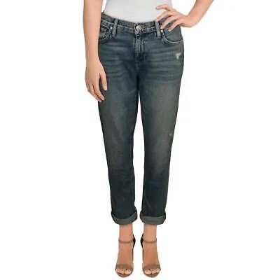Женские джинсы-бойфренды Hudson Lana с высокой посадкой и манжетами BHFO 7470