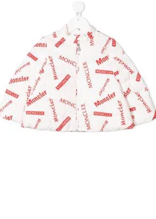 Moncler Enfant пуховик с логотипом