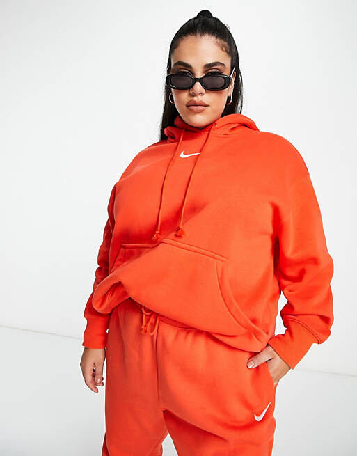 Красная худи Nike Plus Phoenix