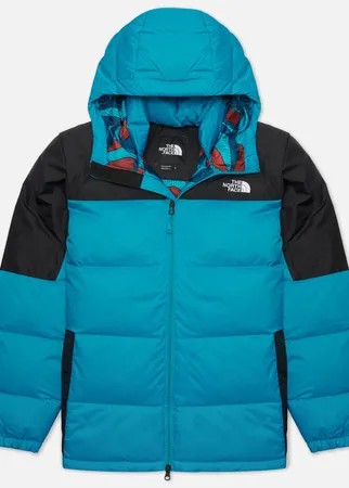 Мужской пуховик The North Face Diablo Down Hoodie, цвет голубой, размер M