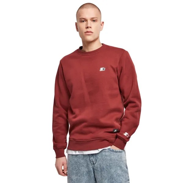 Свитер Urban Classics Starter Essential Crewneck, красный