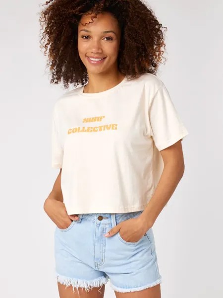Футболка Rip Curl, кремовый