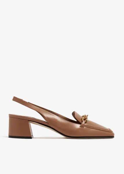 Туфли Jimmy Choo Diamond Tilda Slingback, коричневый