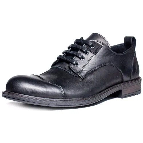 Туфли Tito Lanzony, натуральная кожа, полнота G, размер 40, черный